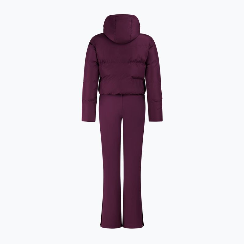 Women's ski suit Protest PRTBuena Zipshift current purple 9
