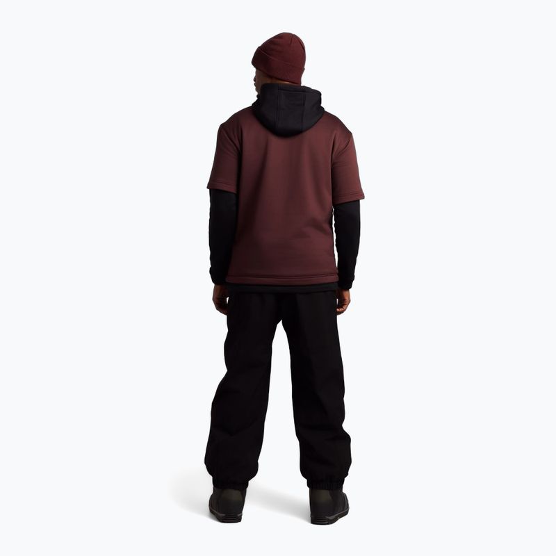 Men's snowboard sweatshirt Protest PRTWodson Riding pecanred 3