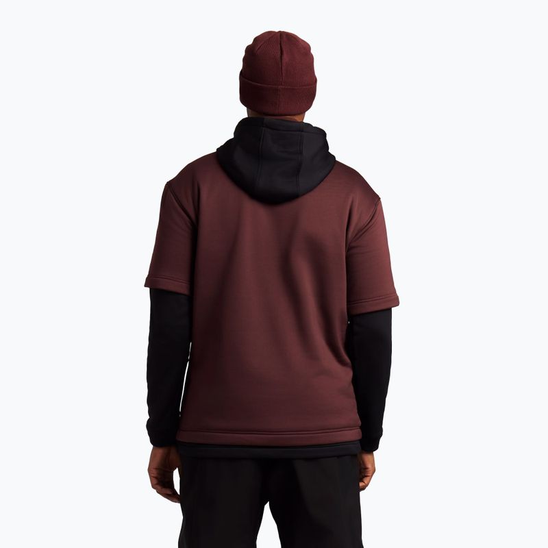 Men's snowboard sweatshirt Protest PRTWodson Riding pecanred 4