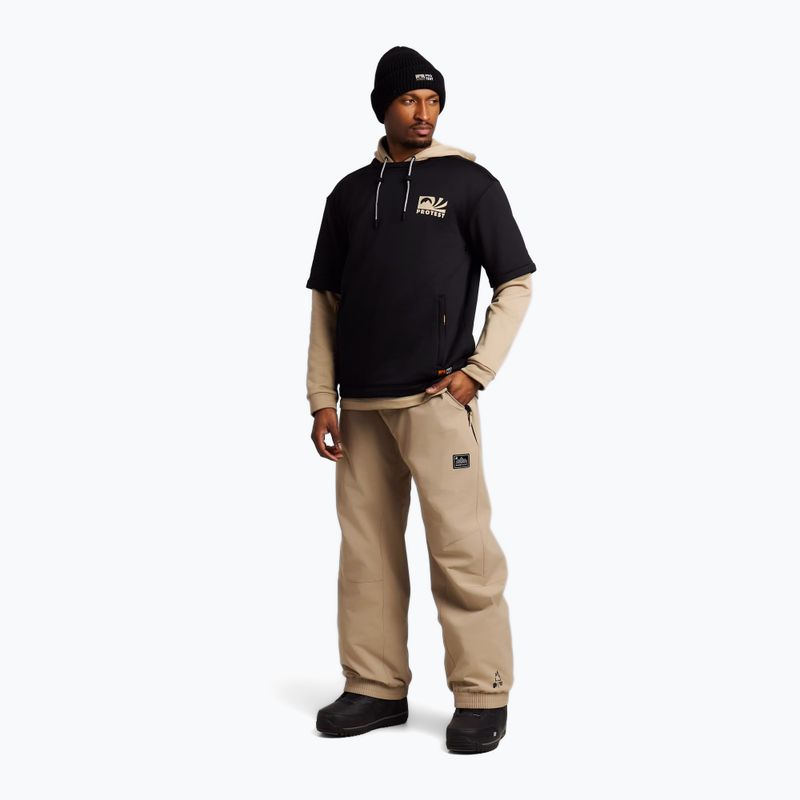 Men's snowboard sweatshirt Protest PRTWodson Riding true black 2