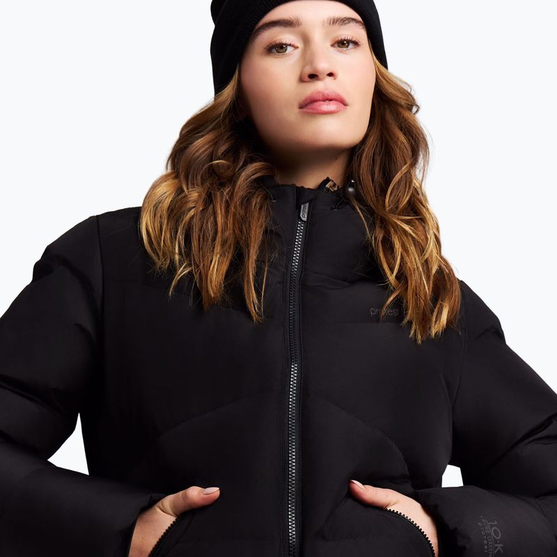 Women's snowboard jacket Protest PRTPreppydos Zipshift true black 4