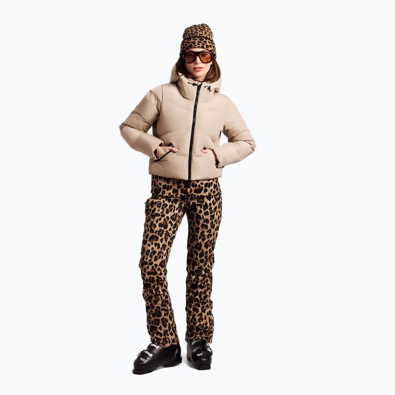 Women's snowboard jacket Protest PRTPreppydos Zipshift bamboobeige 2