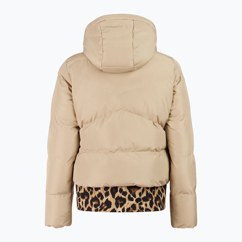 Women's snowboard jacket Protest PRTPreppydos Zipshift bamboobeige 8