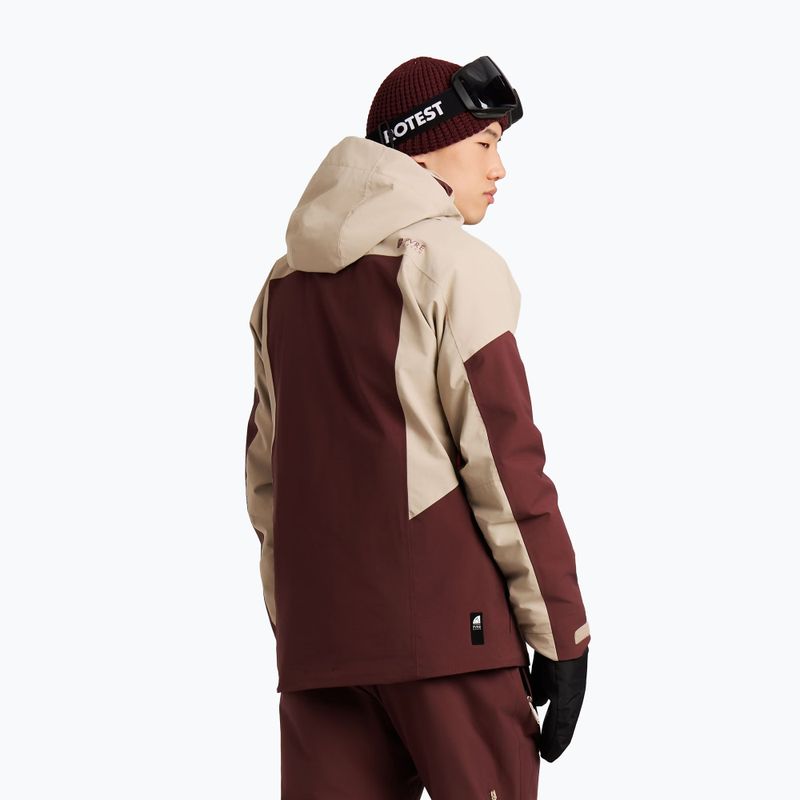 Men's snowboard jacket Protest PRTConnor pecanred 4