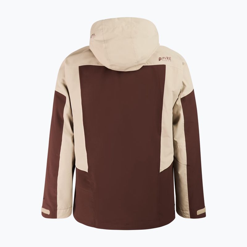 Men's snowboard jacket Protest PRTConnor pecanred 9