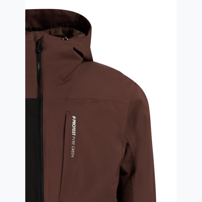 Men's snowboard jacket Protest PRTOffset pecanred 12