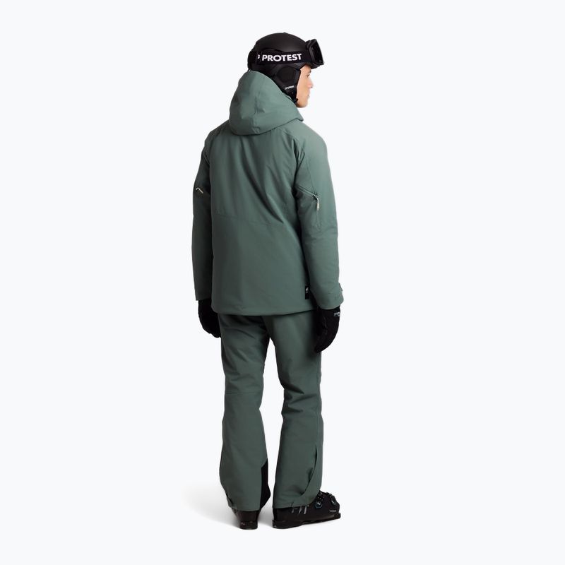 Men's snowboard jacket Protest PRTOffset evergreen 3