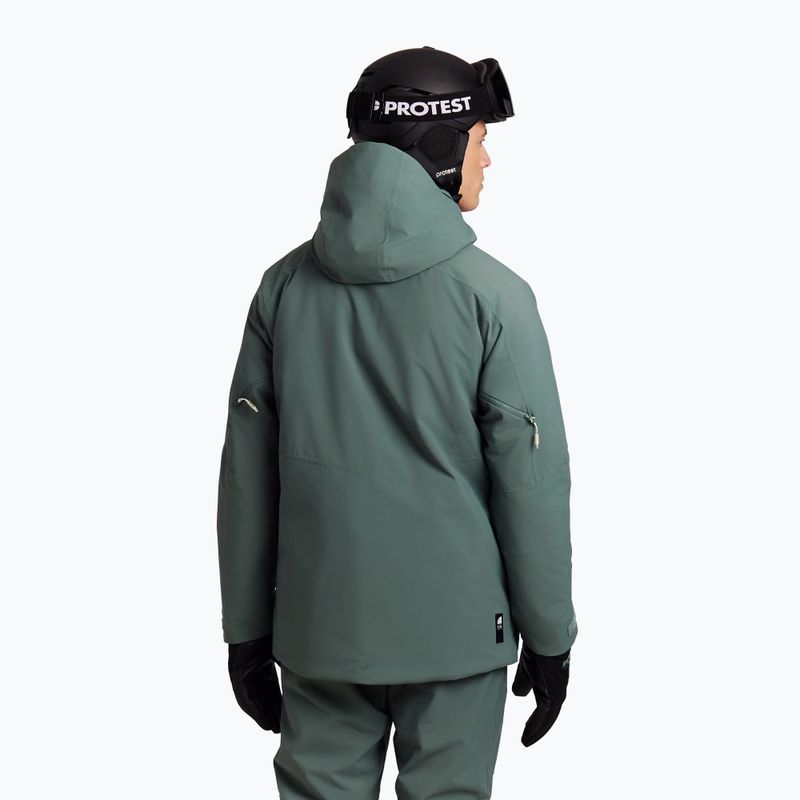 Men's snowboard jacket Protest PRTOffset evergreen 5