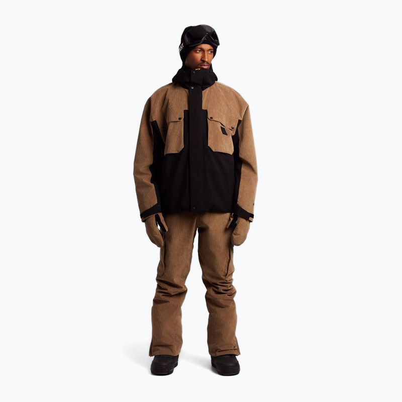 Men's snowboard jacket Protest PRTDalwood sandy brown 2