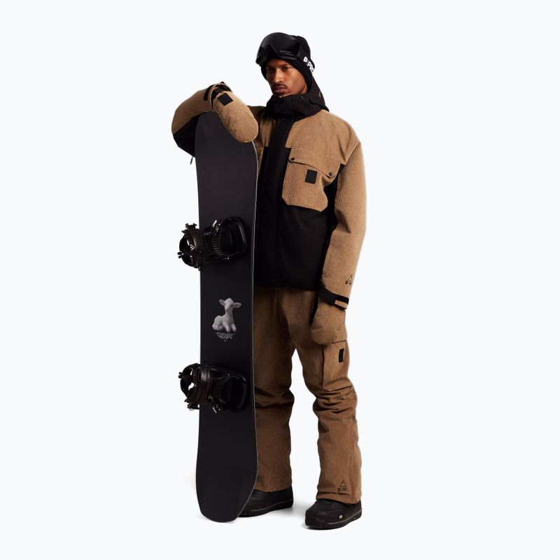 Men's snowboard jacket Protest PRTDalwood sandy brown 4