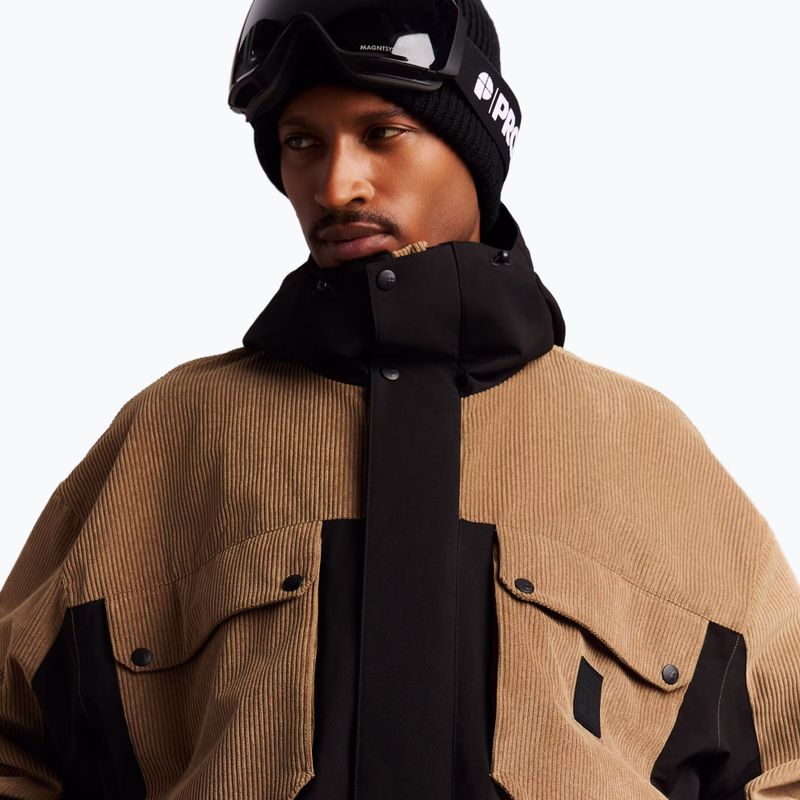 Men's snowboard jacket Protest PRTDalwood sandy brown 8