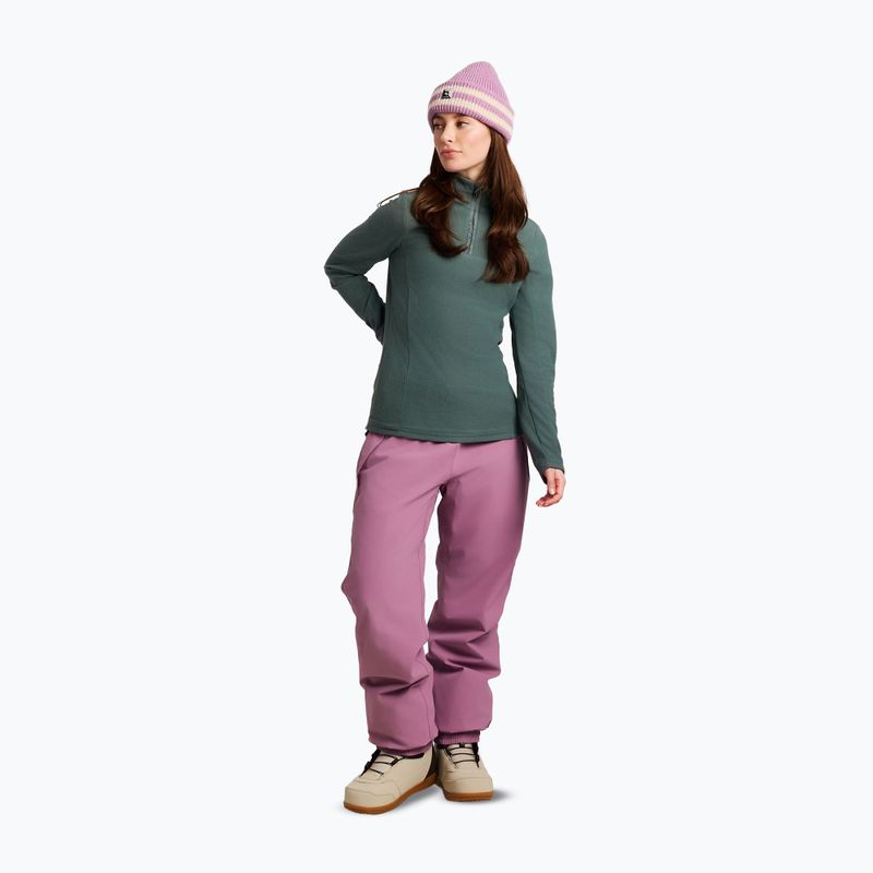 Women's fleece sweatshirt Protest PRTRemutez 1/4 Zip Active evergreen 2