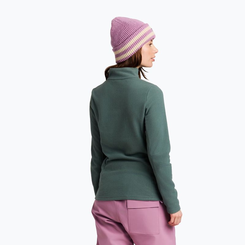 Women's fleece sweatshirt Protest PRTRemutez 1/4 Zip Active evergreen 5