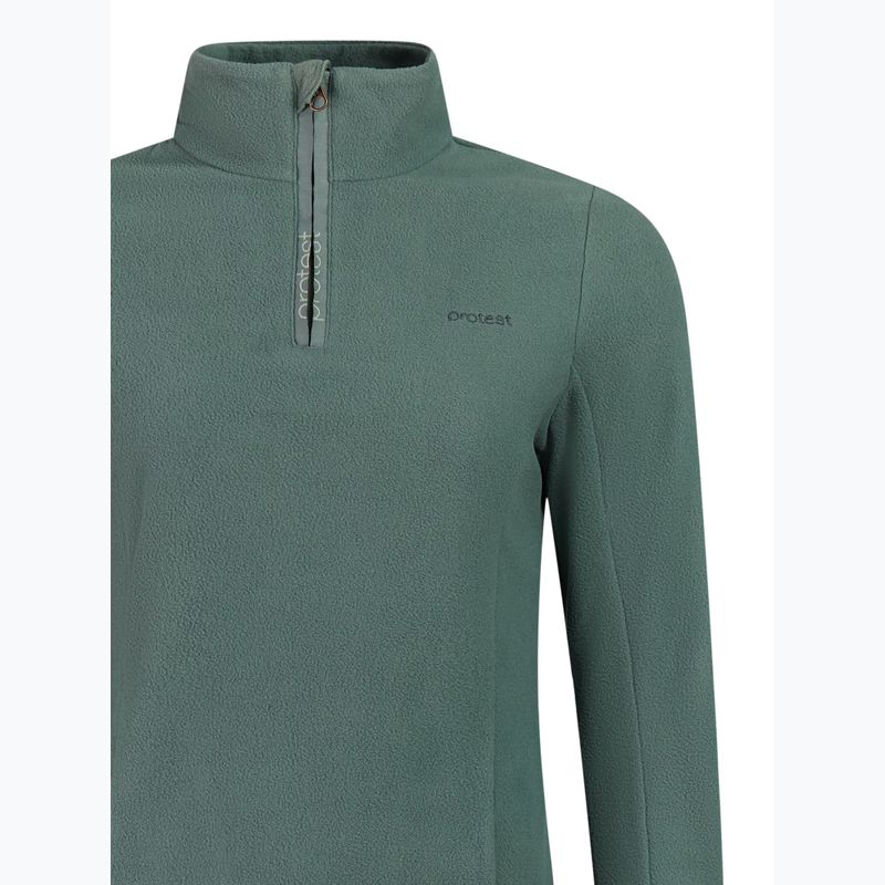 Women's fleece sweatshirt Protest PRTRemutez 1/4 Zip Active evergreen 9