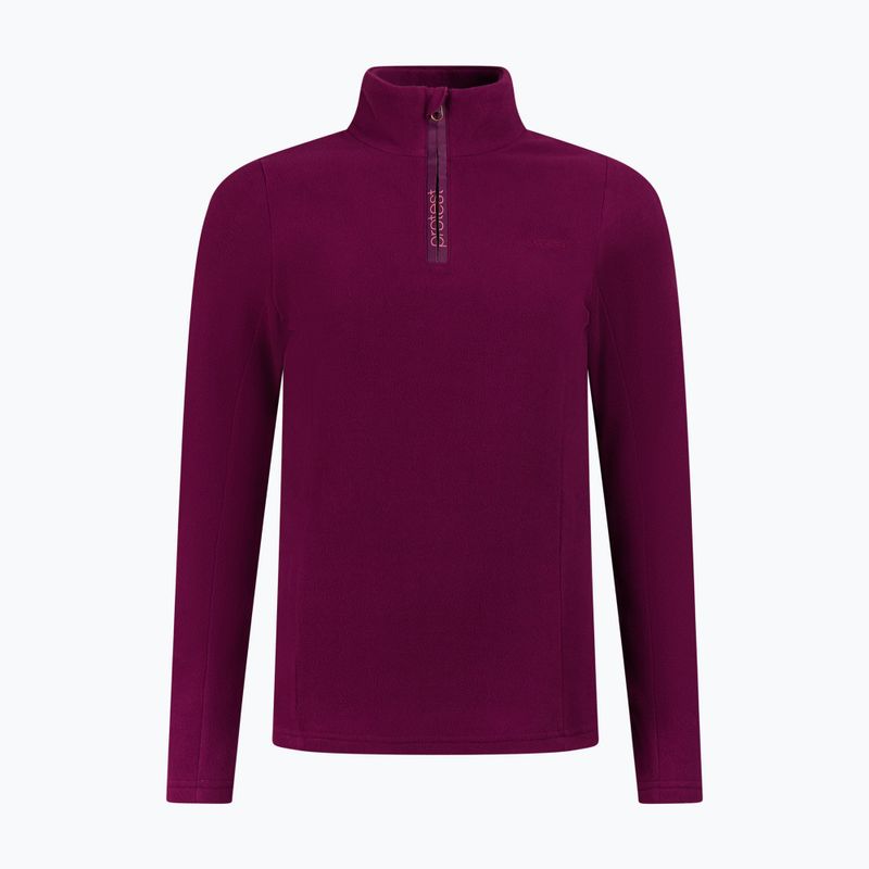 Women's fleece sweatshirt Protest PRTRemutez 1/4 Zip Active current purple 6