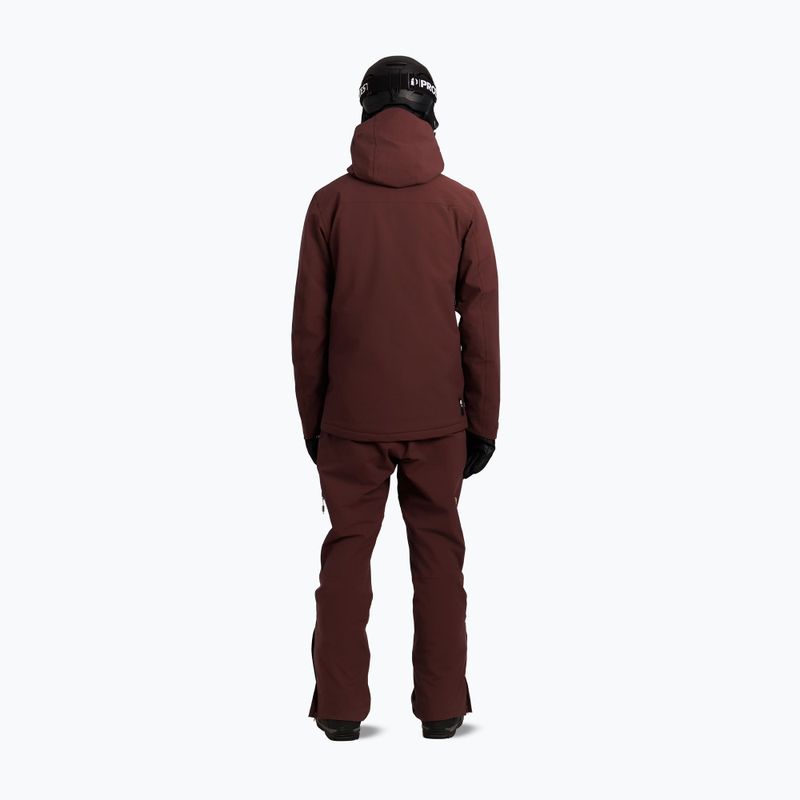 Men's snowboard jacket Protest Prttimothy pecanred 3