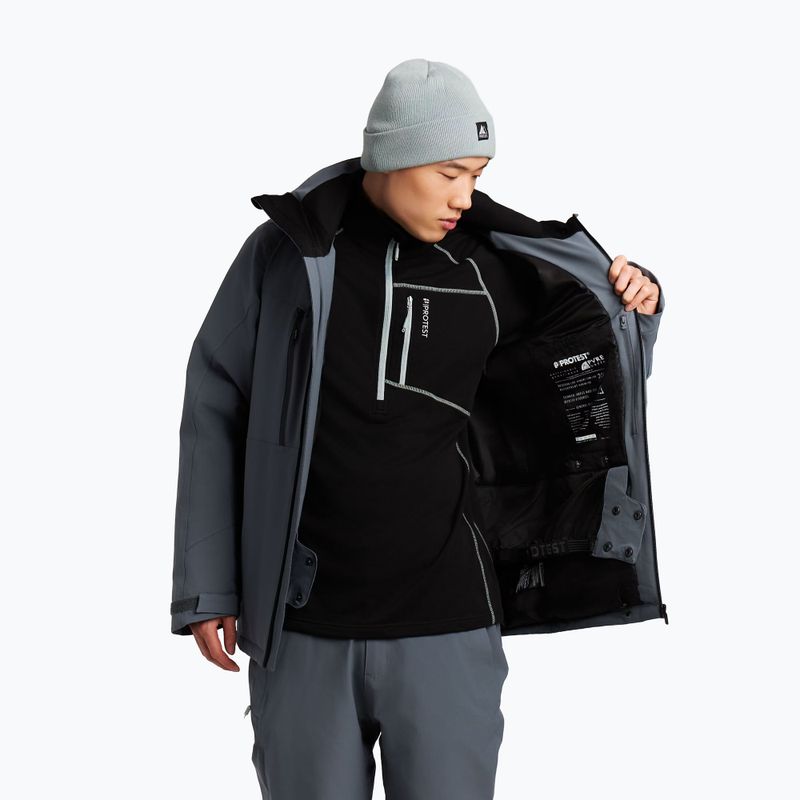 Men's snowboard jacket Protest Prttimothy basaltgrey 6