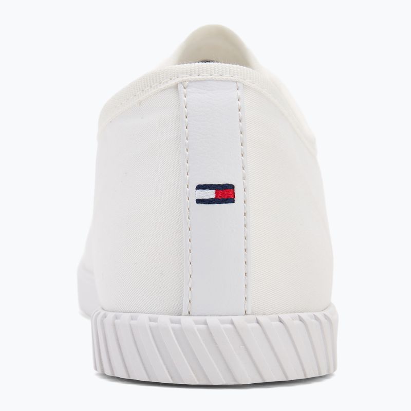 Tommy Hilfiger women's trainers Canvas Lace Up white 6