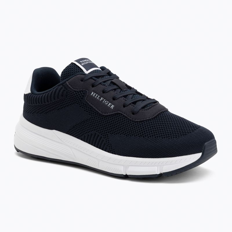 Tommy Hilfiger men's Lightweight RWB Knit desert sky shoes