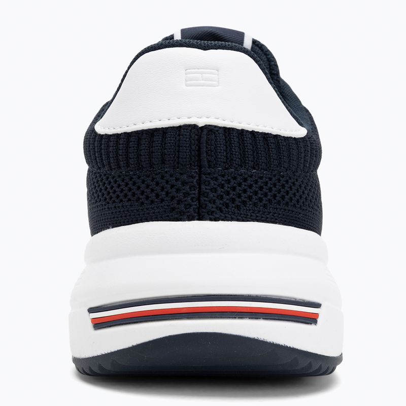 Tommy Hilfiger men's Lightweight RWB Knit desert sky shoes 6