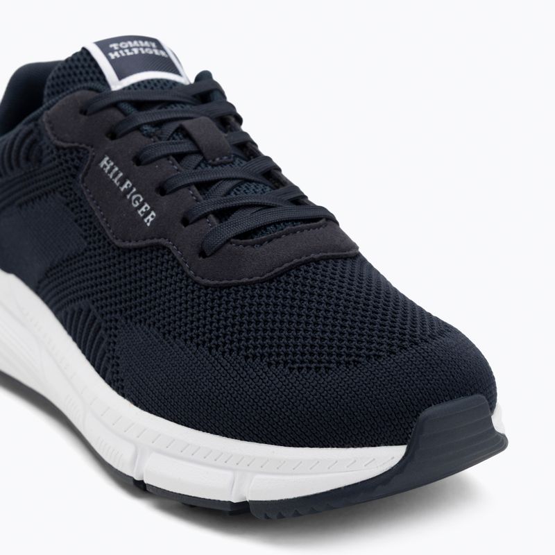 Tommy Hilfiger men's Lightweight RWB Knit desert sky shoes 7