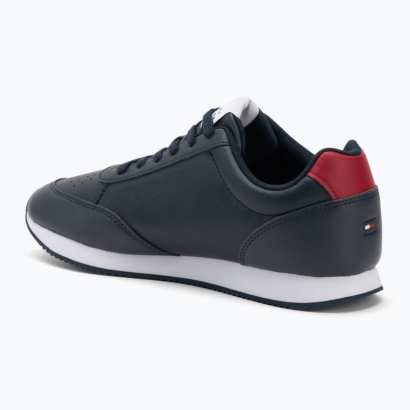 Tommy Hilfiger Lo Runner Pu Mix desert sky men's shoes 3