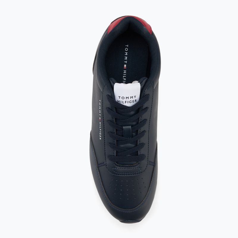 Tommy Hilfiger Lo Runner Pu Mix desert sky men's shoes 5