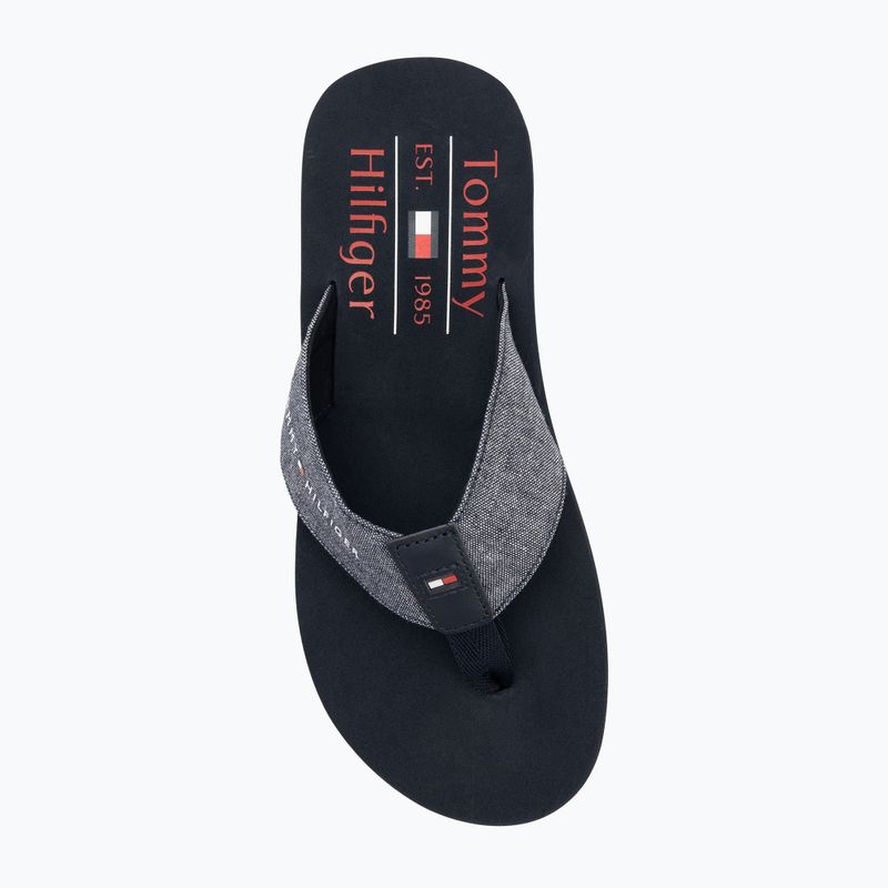 Men's Tommy Hilfiger Chambray Beach Sandal desert sky flip flops 5
