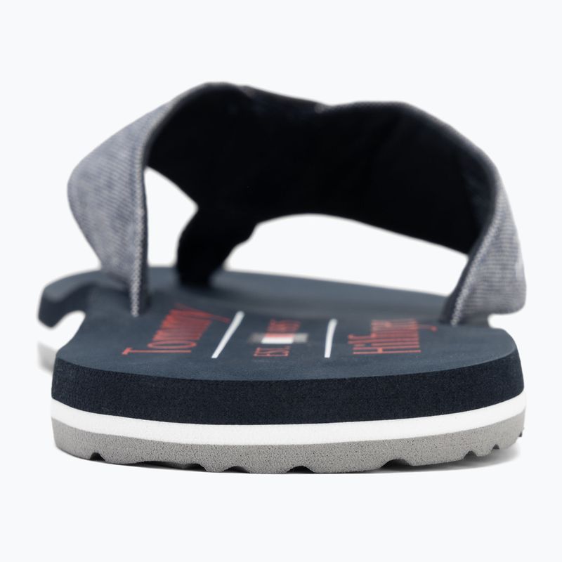 Men's Tommy Hilfiger Chambray Beach Sandal desert sky flip flops 6
