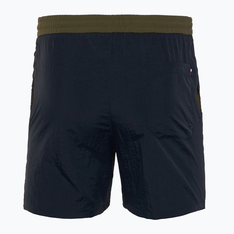 Men's Tommy Hilfiger Medium Drawstring desert sky swim shorts 2