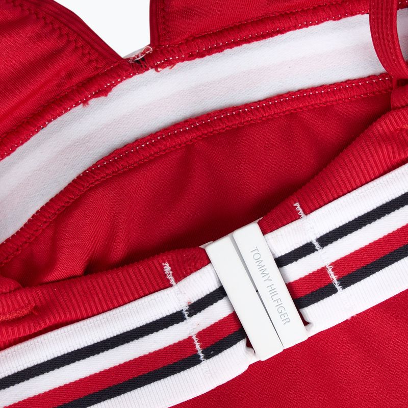 Tommy Hilfiger women's one piece swimsuit Triangle One Piece Rp Ext primary red 4