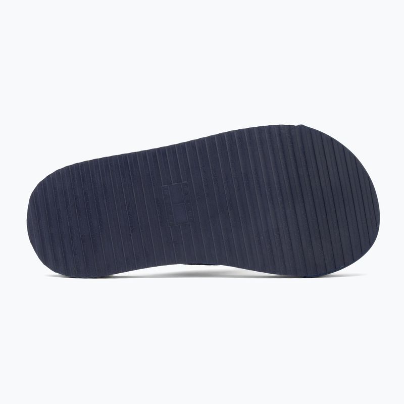 Men's Tommy Jeans Elevated Beach Sandal velvet blue flip flops 4