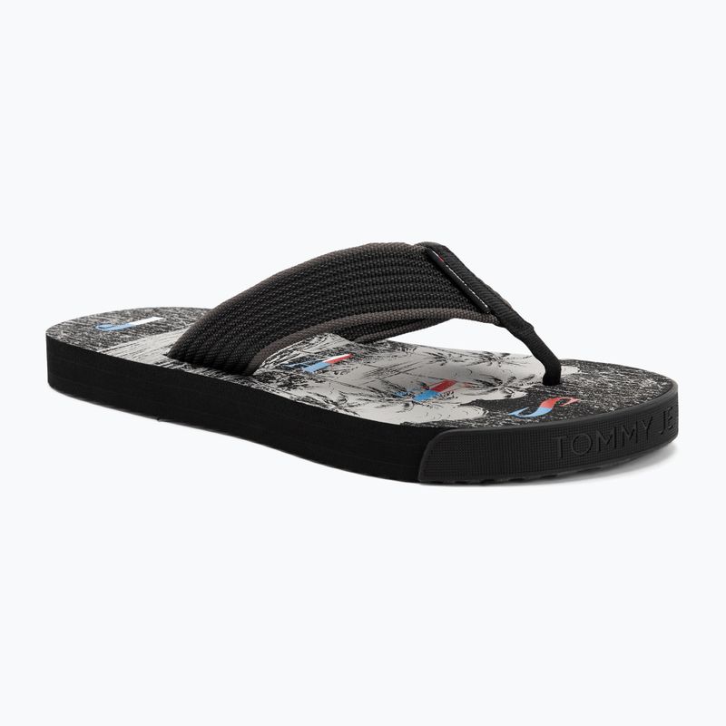 Men's Tommy Jeans Elevated Beach Sandal black