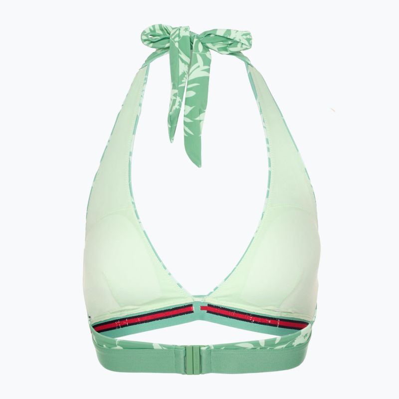 Tommy Hilfiger Halter Rp Print swimsuit top floral tropical aop fort green 2