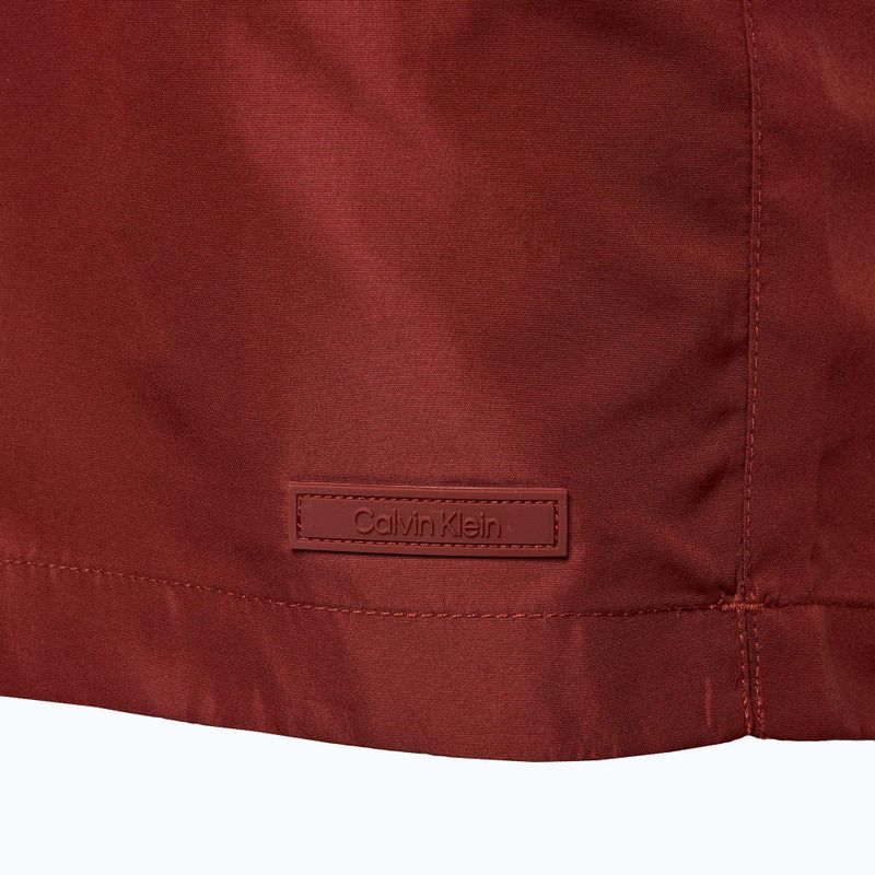 Men's Calvin Klein KM0KM01084 Casual Tailored syrah swim shorts 4