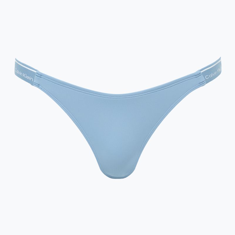 Calvin Klein swimsuit bottom KW0KW02732 Curved Delta Bikini faded denim