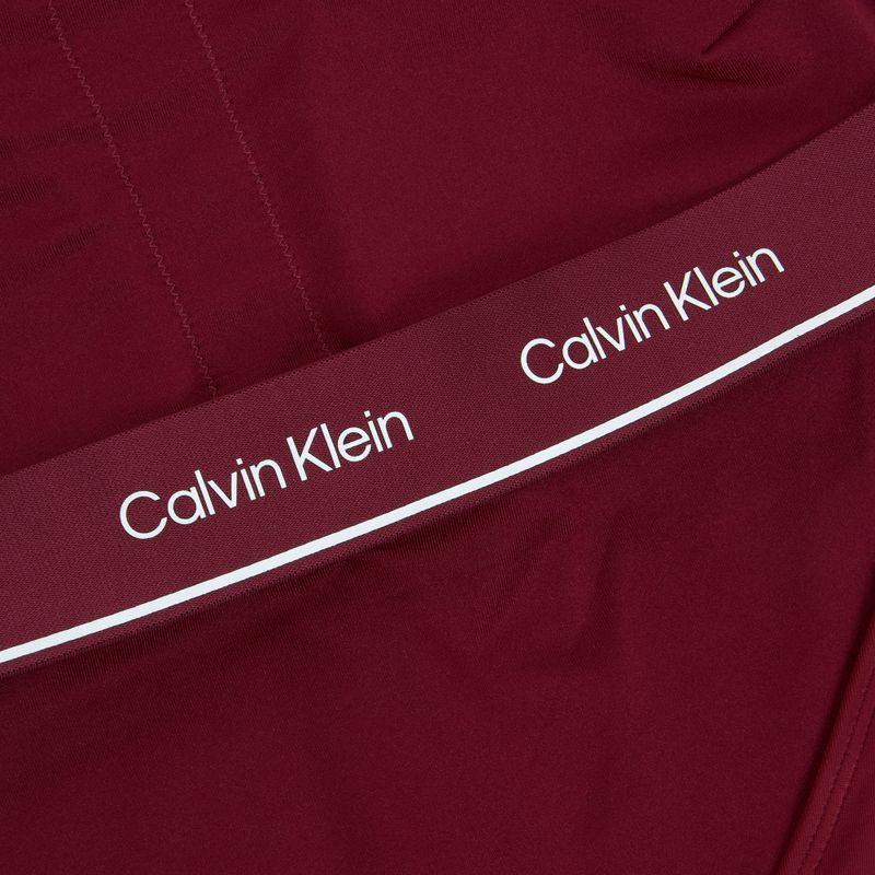 Calvin Klein women's one-piece swimsuit KW0KW02733 High Neck - RP plum gaze 3