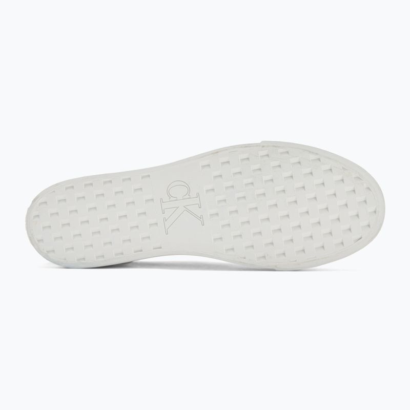 Calvin Klein women's trainers YW0YW01763 Vulc Flatform Low Cv MG black/bright white 4