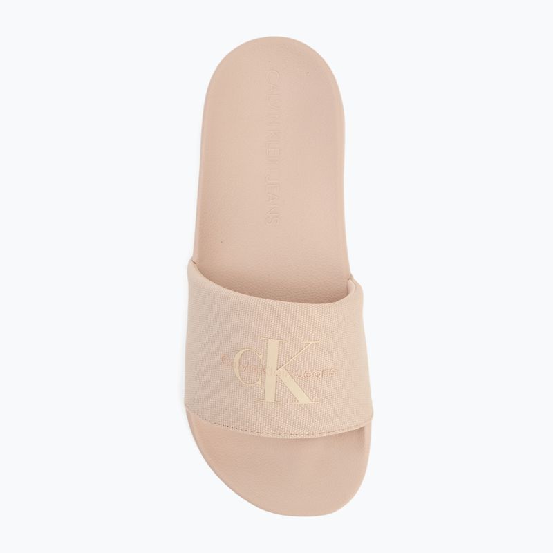 Calvin Klein women's slides YW0YW01835 Slide Monogram Wn triple whisper pink 5