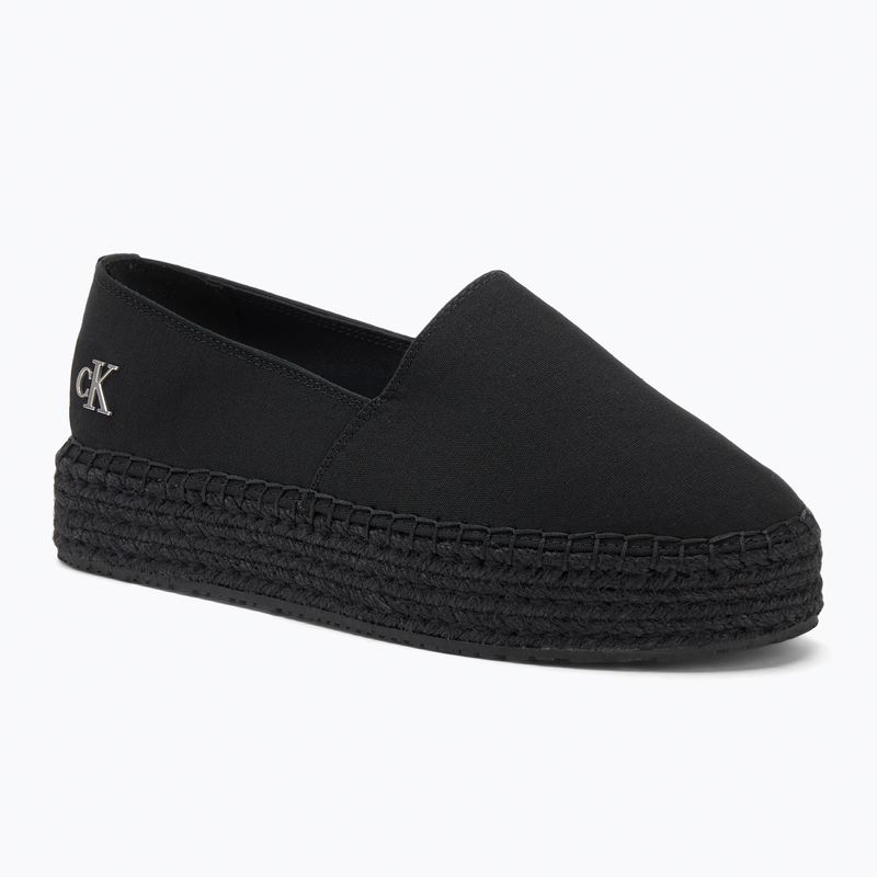Women's shoes Calvin Klein Flatform Espadrille Mg/Hdw triple black