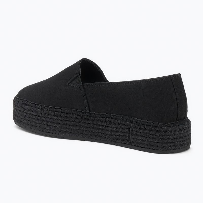 Women's shoes Calvin Klein Flatform Espadrille Mg/Hdw triple black 3