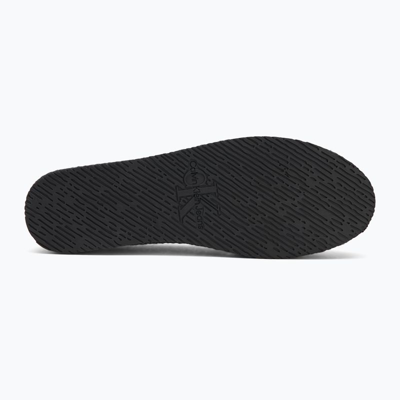 Women's shoes Calvin Klein Flatform Espadrille Mg/Hdw triple black 4