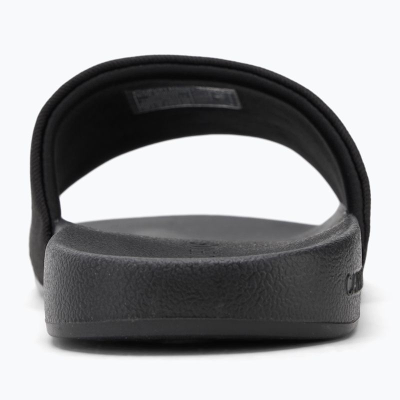 Calvin Klein women's flip-flops YW0YW01713 Slide Monogram Hardware triple black 6