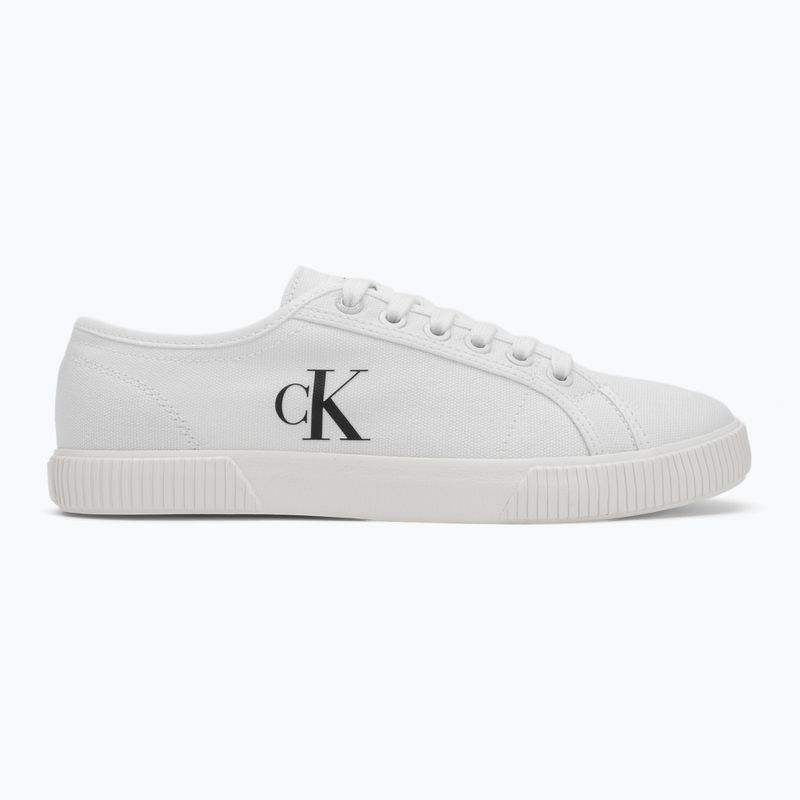 Calvin Klein women's trainers YW0YW01762 Ess Vulc Low Cv Mg Wn triple bright white 2