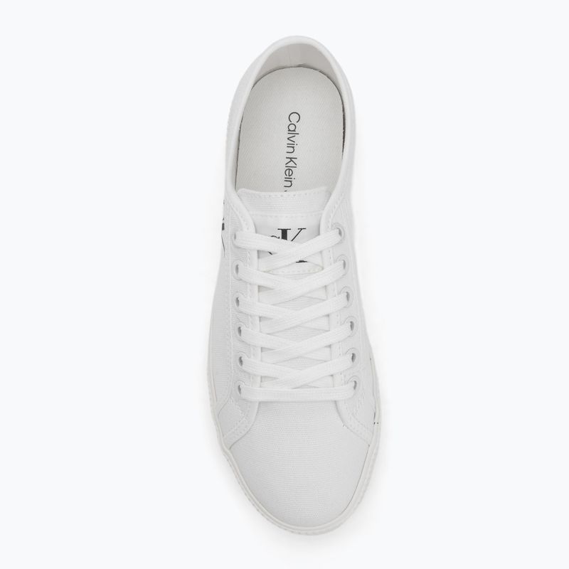 Calvin Klein women's trainers YW0YW01762 Ess Vulc Low Cv Mg Wn triple bright white 5