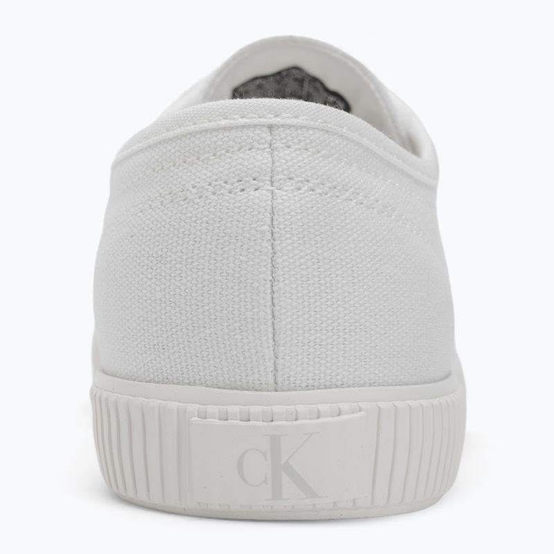 Calvin Klein women's trainers YW0YW01762 Ess Vulc Low Cv Mg Wn triple bright white 6