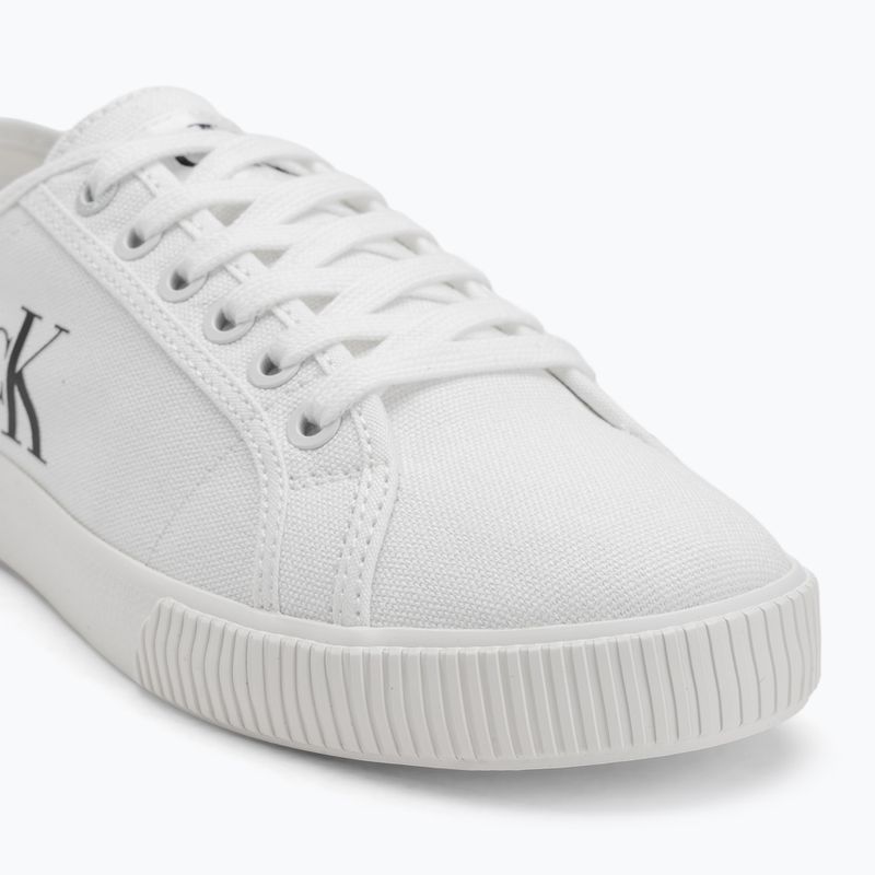 Calvin Klein women's trainers YW0YW01762 Ess Vulc Low Cv Mg Wn triple bright white 7