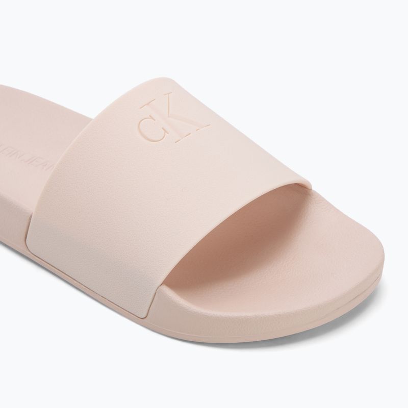 Calvin Klein women's flip-flops YW0YW01715 Slide Monogram Tpu whisper pink 7