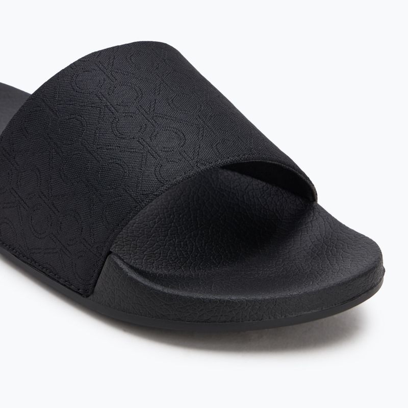 Calvin Klein women's flip-flops HW0HW02420 Pool Slide - Jacq black 7
