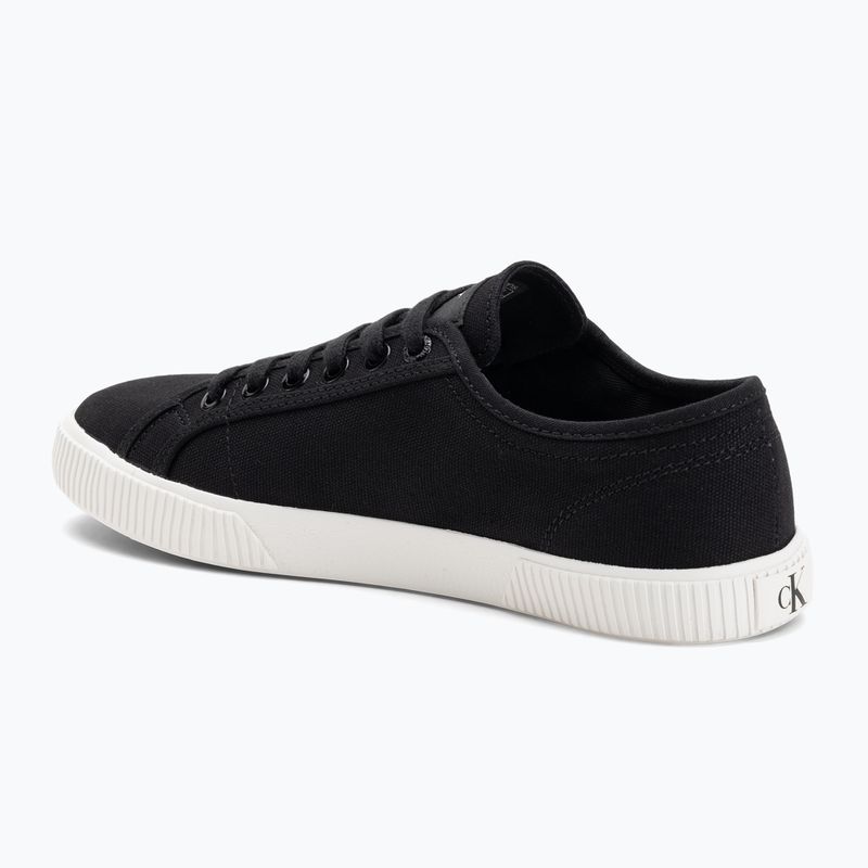 Calvin Klein women's trainers YW0YW01762 Ess Vulc Low Cv Mg Wn black/bright white 3